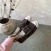 2026 Verano Nuevo Estilo Mate Piel Genuina Con Cordones Suela Gruesa Exteriores Estilo Birkenstock Casual de Trabajo Mocasines para Mujer