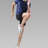 Pantalones Cortos Deportivos de Fitness Estilo Americano Transfronterizos para Hombre, Pantalones Cortos de Running con Forro Interior, Dos en Uno de Entrenamiento Anti-Exposición de Tres Puntos para Baloncesto