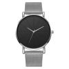 Desejo Novo Explosivo Moda Ultra-fino Relógio de Quartzo Masculino Simples All-match Mesh Band Relógio de Pulso de Estudante
