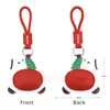 Enviar Inmediatamente Llavero Año del Caballo Estilo Chino Elegante Buen Significado Caballo de Cuero Colgante para Llaves Correa Regalo Creativo de Año Nuevo