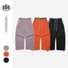 Pantalones de Trabajo Funcionales de Verano para Exteriores Zetomity Estilo Bloque de Color Unisex Pantalones Casuales Pantalones Paracaídas Sueltos K3088