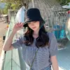Sombrero de Pescador con Protección Solar para Mujer Anti-UV Verano Cara Completa Versátil Estilo Coreano Sombrero de Sol Sombrero de Sol Verano Sombrero de Celebridad de Internet