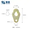 Gancho de pared decorativo personalizado oculto para colgar cuadros, anillo grande para colgar pinturas al óleo, accesorios de hardware ocultos de alta resistencia para colgar cuadros en la pared
