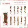 Exclusivo Transfronterizo Nueva Serie de Flores de Vid de Ratán Pegatinas Creativas Retro Material para Diario de Plantas Pegatinas Impermeables DIY Venta al por Mayor