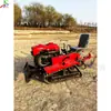 Capina rastreada e retorno ao campo Micro-rotador Rototiller montado em trator para pomar Máquina de lavoura, afofamento e adubação do solo