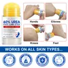 Stick para el Cuidado de Pies Ikzee Urea Transfronterizo Hidratante e Hidratante Pies Agrietados Anti-Sequedad Agrietamiento Crema Exfoliante para el Cuidado 40g