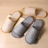 Pantuflas Desechables de Hotel Espesoradas Antideslizantes Hotel y B&B Especial Lino Todo el Año Hogar Hospitalidad Venta al por Mayor Envío Gratis