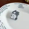 Clip de Polipropileno Animal Caricatura Acrílico Colgante Bolsa Plana Lindo Clip de Polipropileno Regalo Decoración Mochila Decoración Coche