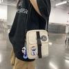 Bolso Cruzado Casual para Hombre Marca de Moda Ins Estilo Harajuku Bolsa Deportiva 2024 Nuevo Moderno Genial Estudiante Hombro Teléfono Móvil