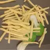 Modelo de Batata Frita Simulada Batatas Fritas Kfc Mcdonald's Amostra de Comida Adereços para Sessão de Fotos Auxílios Cognitivos para Ensino