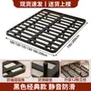 Marco de Cama Flotante para Uso Doméstico, Cama Doble de Hierro Forjado sin Cabecero, Base de Listones, Cama de Acero Inoxidable, Cama de Hierro Engrosada, Cama Individual para Dormitorio