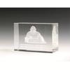 Artesanía de tallado interior de cristal regalo conmemorativo tallado láser 3D modelo de coche barco aeronave modelo de piso regalo de recuerdo de finalización