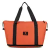 Bolsa de Viagem de Grande Capacidade para Curta Distância para Mulheres, Nova Bolsa Esportiva e de Fitness com Separação Seca-Úmida, Bolsa de Armazenamento Expansível para Bagagem de Mão