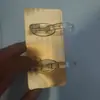 Gancho Pegajoso Multifuncional de Seis Eslabones Dorados con Gancho Grande para Pared de Cocina y Baño, Pegamento sin Rastro, sin Puerta, sin Taladro, Gancho para Ropa