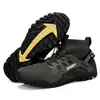 Zapatos de Senderismo para Hombre al Aire Libre Transfronterizos, Zapatillas de Senderismo Transpirables Antideslizantes para Trabajo, Zapatos de Senderismo de Doble Uso para Agua y Tierra, Zapatos para Vadear