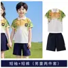 Conjunto de Uniforme Escolar de Verão para Classe Primária Uniforme Escolar de Jardim de Infância Manga Curta Competição Esportiva de Primeira Série Foto de Formatura Fantasia de Apresentação de Junho