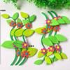 Disposición de pared de aula de jardín de infancia decoración de ambiente material de hoja de planta tema de otoño hojas de espuma hojas grandes de arce