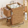 Cesto de Roupas Sujas, Cesto de Armazenamento de Lavanderia de Grande Capacidade, Rack de Armazenamento Dobrável para Uso Doméstico, Cesto de Lavanderia para Banheiro