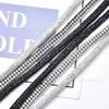 Venta al por mayor de fábrica línea de taladro para agarrar bolsa de taladro cuerda de algodón tira de taladro de diamantes de imitación tira de taladro blanca cuerda suave accesorios para zapatos accesorios diy