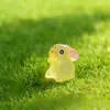 Pegamento Cremoso Luminoso Accesorios Hechos a Mano DIY Accesorios Adornos de Micro Paisaje Animal Conejo de Colores Paisajismo con Musgo