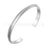 Pulsera de acero de titanio chapado en oro de 18 quilates de alta calidad, diseño europeo y americano, flor de lote, sarga simétrica, pulsera ajustable B222284