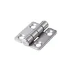 Acero inoxidable 304 mini bisagra plegable pequeña herrajes de bisagra 1 pulgada 2 pulgadas 3 pulgadas puertas de gabinete y ventanas puerta de madera bisagra de ventana abatible
