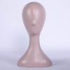 Cabeza de maniquí de modelo femenino de plástico, cabeza de exhibición de modelo de cabeza femenina blanca, modelo de cabeza abstracta, soporte de exhibición de peluca, sombrero y bufanda