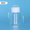 Botella para almacenar granos, bolsa de empaque para granos esmerilada, bolsa de almacenamiento de granos terminada, bolsa autosellante para granos, bolsa a prueba de polvo, transparente