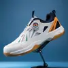 Zapatillas de Bádminton con Hebilla Giratoria para Parejas 2026 Nuevas Ligeras Zapatillas Deportivas de Tenis de Mesa para Hombre Zapatillas de Entrenamiento de Tenis para Mujer