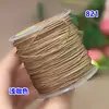 821 Linha de Algodão 1mm Linha Manbo Corda de Tecelagem Contas Peroladas Pingente Resistente ao Desgaste Cordão de Segurança Corda de Mão Vermelha Fio