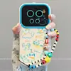 Adecuado para Líneas de Graffiti, Gatos y Perros, Funda para Teléfono Móvil Xiaomi 17Ultra, Nuevo Estilo de Dibujos Animados, Xiaomi17Pro, Silicona Linda