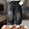 Jeans Rectos de Otoño para Niños 2026 Nuevo Estilo Pantalones Largos Geniales para Niños Pequeños Pantalones Versátiles de Primavera y Otoño para Niños
