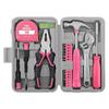 Set de Herramientas Manuales para el Hogar, Multifuncional y Sencillo, Set Completo de Herramientas Diarias, Caja de Herramientas con Almacenamiento para Taladro Eléctrico