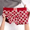 Venta de Liquidación Ropa Interior Roja de Algodón para Hombre para el Año de Nacimiento, Antibacteriana, Transpirable, Gama Alta, Festiva, Cómodos Boxer para Hombre