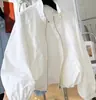 Chaqueta de Mujer Estilo Coreano Única Nueva Primavera/Verano 2026, Súper Elegante, Delgada, Cuello Alto, Corta, Corte Holgado