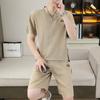 Transfronterizo [nuevo] WE2366550 camiseta de manga corta de verano traje casual de dos piezas para hombre una generación de cabello