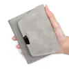 Nova Carteira Feminina Curta Simples, Estilo Retrô Couro Fosco Compacta Dobrável Porta-Moedas, Clutch e Porta-Cartões