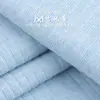 Tejido de algodón acanalado de color 4*3, rayón-poliéster-spandex de 210 g, hipoalergénico, suave y cómodo, tejido base de punto texturizado