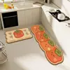 Tapetes de Piso para Cocina Shishi Shunyi, Alfombras Rayadas para Restaurante en Casa, Antideslizantes de Barro Diatomeas, Resistentes al Aceite, Absorbentes de Agua y Resistentes a la Suciedad