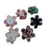 Cuentas Hechas a Mano DIY, Cuentas de Cristal de Vidrio Cosidas a Mano, Pasadores de Flor, Accesorios para el Cabello, Accesorios para Joyería, Adhesivos Decorativos de Tela para la Cabeza