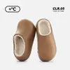Pantuflas de algodón 2026, pantuflas de interior para el hogar con soporte para el arco, estilo mujer, impermeables, forradas de felpa, diseño de lunares, pantuflas cerradas estilo Birkenstock