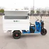 Camión de Basura con Licencia Anuncio de Saneamiento Municipal Modelo 1500L Eliminación de Basura Auto-Descargable Propiedad Camión de Transferencia de Basura Eléctrico