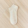 Calcetines calcetines de mujer algodón puro primavera y otoño calcetines tobilleros delgados verano corte bajo desodorante absorbente de sudor transpirable calcetines cortos de verano para mujer