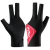 Guantes Profesionales de Snooker Antideslizantes, Resistentes al Desgaste, Transpirables de Tres Dedos, Estilo Nuevo, para Juegos de Billar Y258