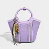 Bolsa Feminina de Tecido de Nicho High-End, Bolsa de Ombro, Bolsa de Braço, Bolsa de Mão, Estilo Coreano Moda Retro Nova 2026
