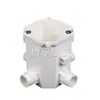 Caja de registro octagonal de PVC con peine de copa tipo 86, caja de costilla de 10 cm de profundidad, caja inferior de empotrar para cableado de ingeniería