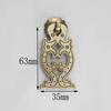 Nueva Manija para Puerta de Gabinete China Muebles Puerta de Gabinete Accesorios de Cobre Forma de Pez Xiangyun Manija de Latón Manija de Cobre para Cajón