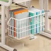 Estante de almacenamiento para cesta colgante para escritorios de estudiantes, cesta de almacenamiento debajo del escritorio, organizador de escritorio escolar, estantería para aula, herramienta de almacenamiento de bolsas