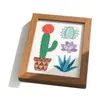 Moldura de Madeira Simples Personalizada Atacado Quadrada 4 Polegadas 10 Polegadas 12 Polegadas Molduras de Foto Atacado Decoração de Casa Presentes Molduras de Foto DIY