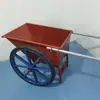 Carrinho de Mão para Obra, Caminhão de Cinzas, Caminhão Basculante de Transporte de Duas Rodas para Engenharia Civil, Caminhão Pequeno de Carga para Uso Doméstico